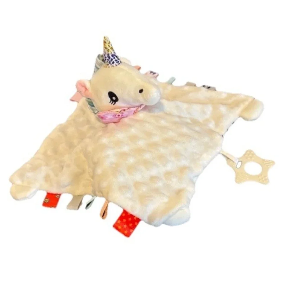 Mary Meyer Baby White Unicorn Lovey Unisex Comfort Gift Security Blanket Toy New